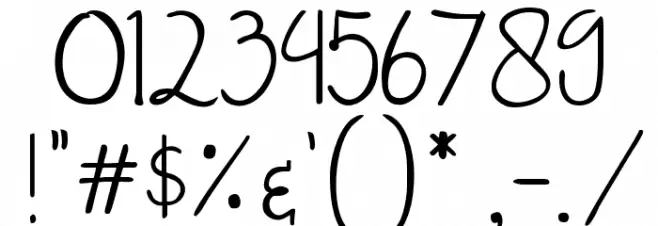 Sandat Regular Font OTHER CHARS