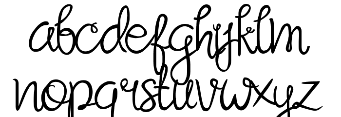 Sandat Regular Font LOWERCASE
