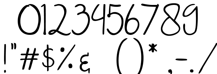 Sandat Font OTHER CHARS