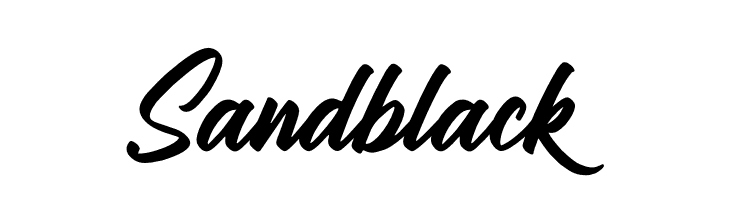 Sandblack  Descarca Fonturi Gratis