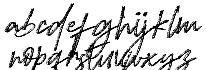 Sandblast Font LOWERCASE