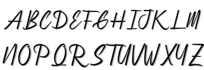 Sandblaster Demo Schriftart Groß