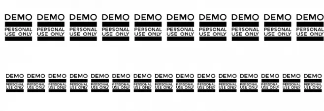 Sandbrush Demo Font OTHER CHARS