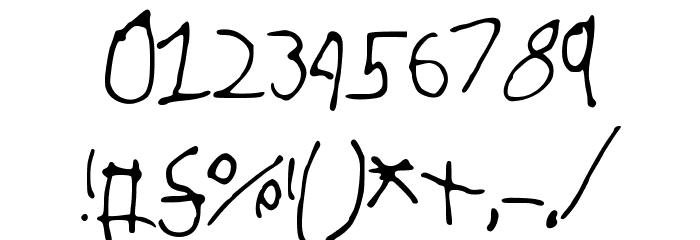 SandcastleMedium Font OTHER CHARS
