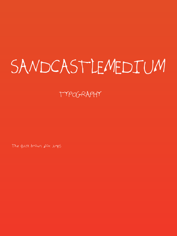 SandcastleMedium Poster