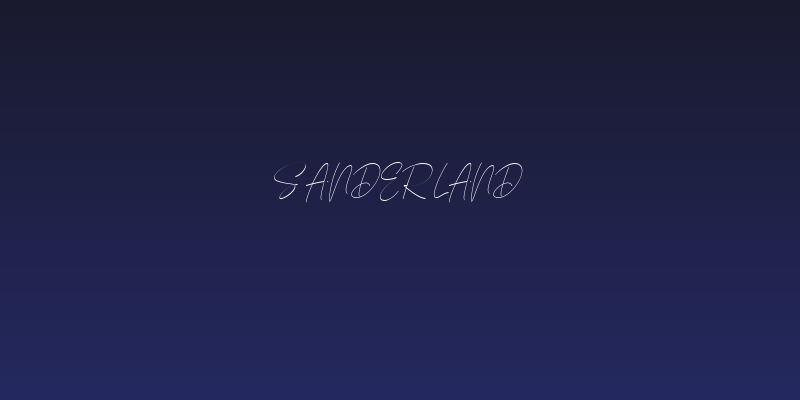 Sanderland Social Header