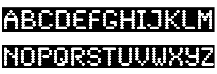 SandersDFiveOpti-Reverse Schriftart Kleinbuchstaben