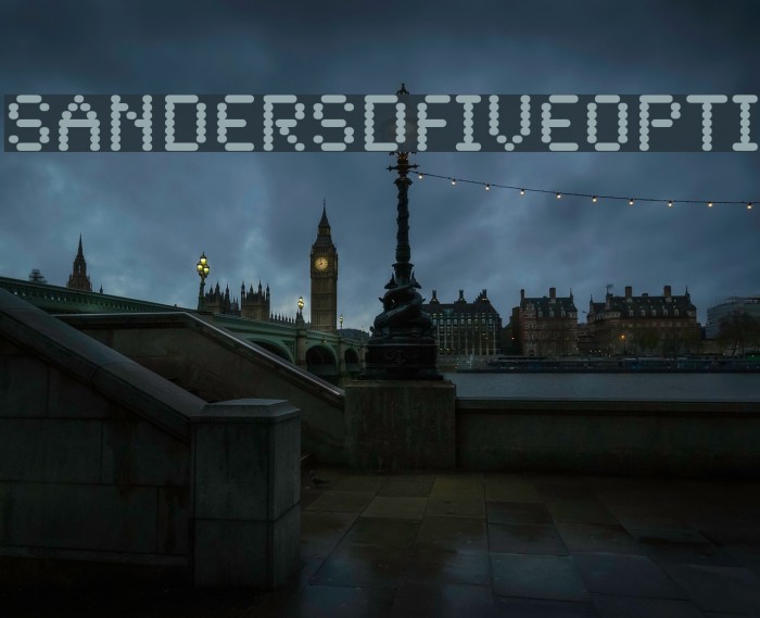 SandersDFiveOpti Fonte examples