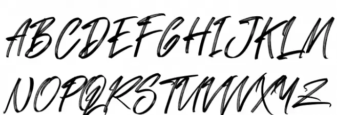 Sandershon Font Litere mari