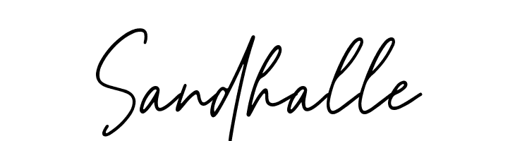 Sandhalle  नि: शुल्क फ़ॉन्ट्स डाउनलोड