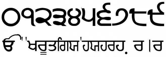 Sandhu01 Font OTHER CHARS