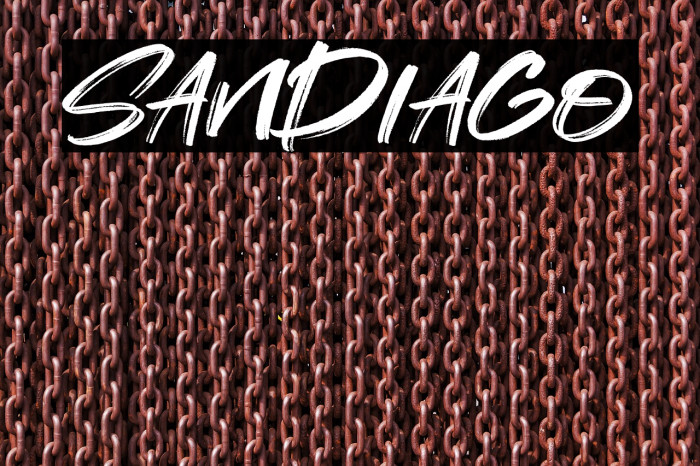 Sandiago Font examples