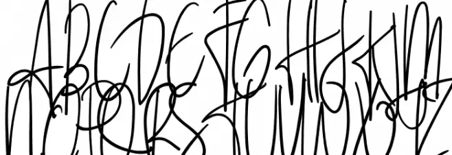 Sandle 字体 大写