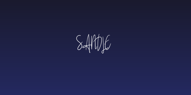 Sandle Social Header