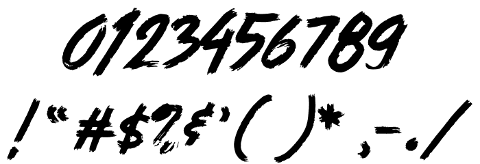 Sandora Font OTHER CHARS