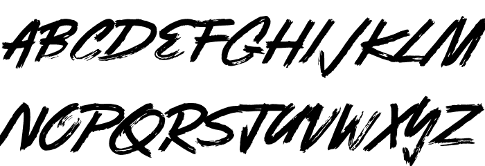 Sandora Font LOWERCASE