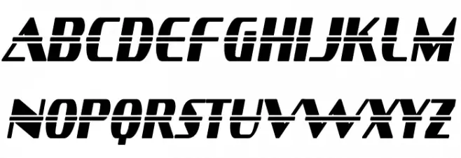 Sandoval-Regular Font UPPERCASE