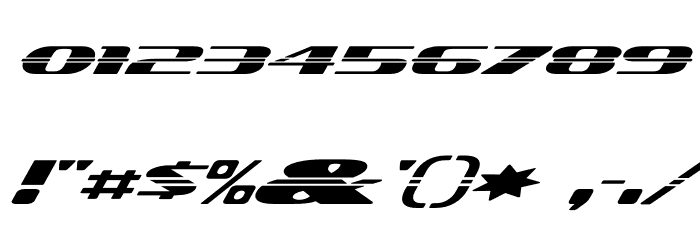 SandovalSpeed-Regular Font OTHER CHARS
