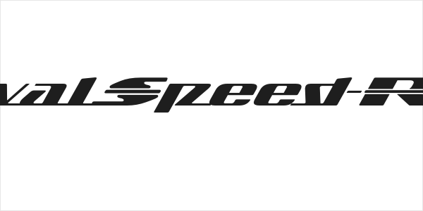 SandovalSpeed-Regular Logo