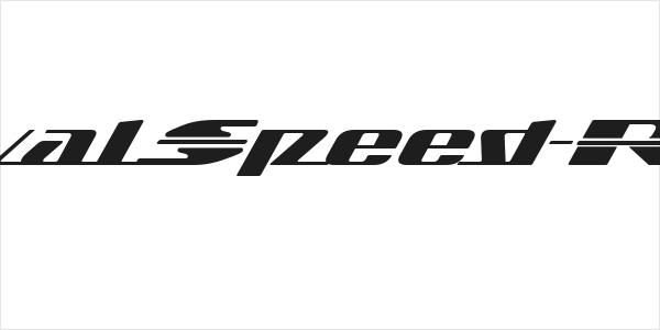 SandovalSpeed-Regular Logo