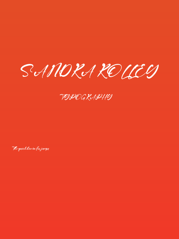 Sandra Rolley Poster