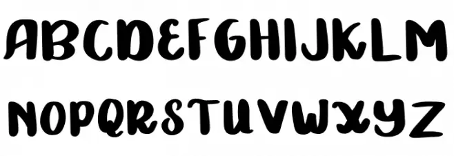 Sandralia Schriftart Groß