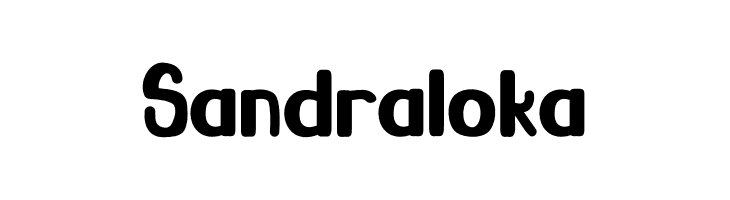 Sandraloka  Descarca Fonturi Gratis