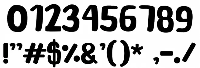 Sandraloka Font OTHER CHARS