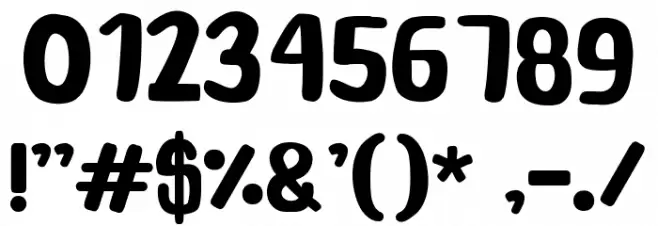 Sandraloka Font OTHER CHARS