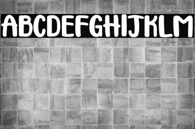 Sandraloka Font examples