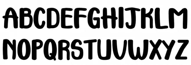 Sandraloka Schriftart Groß