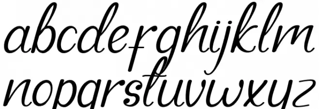 Sandrani Demo Italic Fuentes MINÚSCULAS