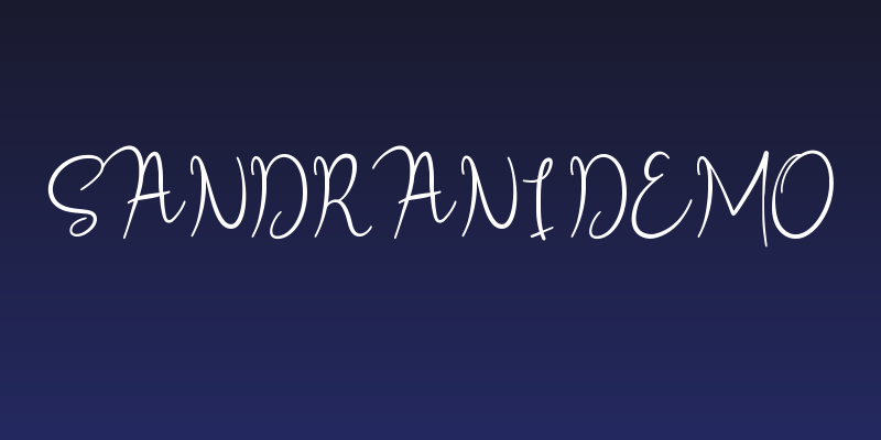 Sandrani Demo Social Header