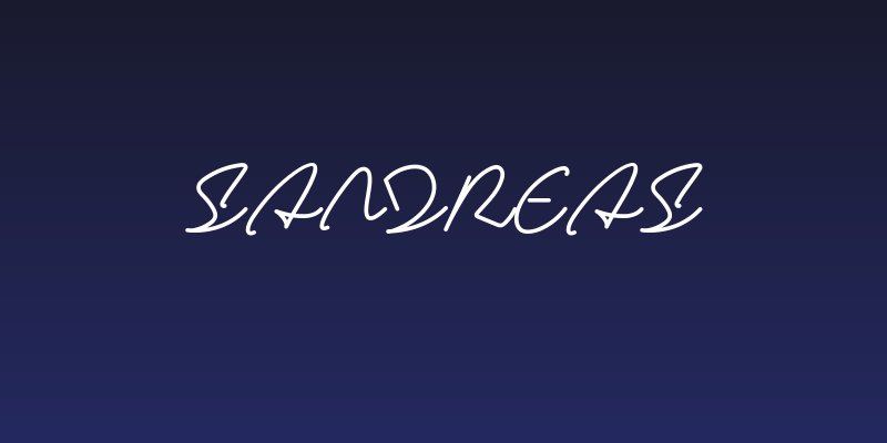 Sandreas Social Header