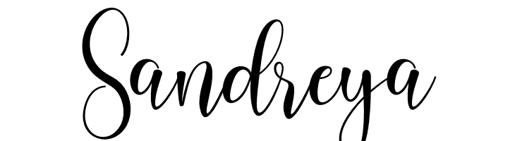 Sandreya  免费字体下载