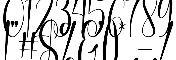Sandreya Font OTHER CHARS