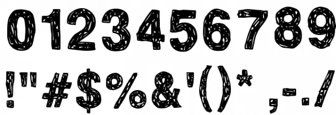 SandroAl Font OTHER CHARS