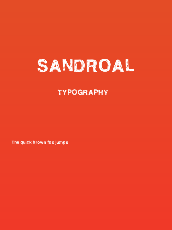 SandroAl Poster