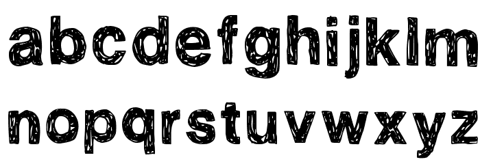 SandroAl Font LOWERCASE