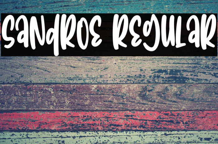 Sandroe Regular Example 2