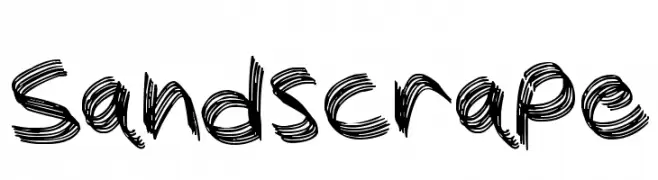 Sandscrape  Fuentes Gratis Descargar