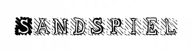 Sandspiel  Free Fonts Download