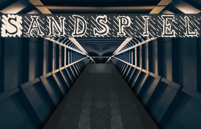 Sandspiel Font examples