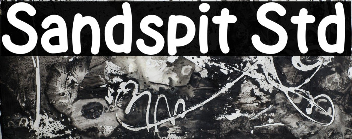 Sandspit Std Font examples