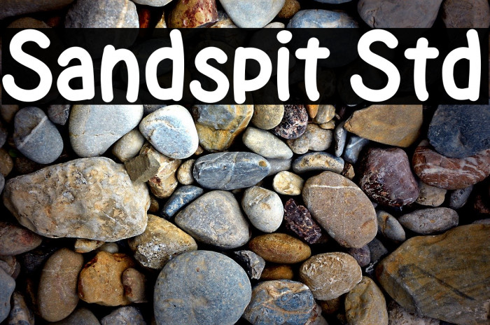 Sandspit Std Font examples