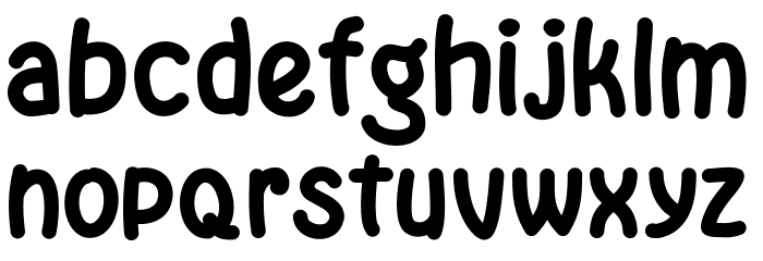 Sandspit Std Font LOWERCASE