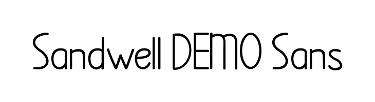 Sandwell DEMO Sans  免费字体下载