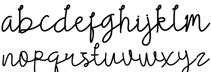 Sandwell DEMO Font LOWERCASE