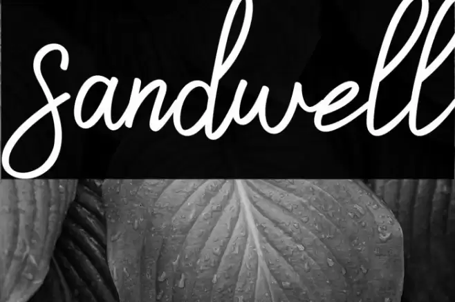 Sandwell Font examples