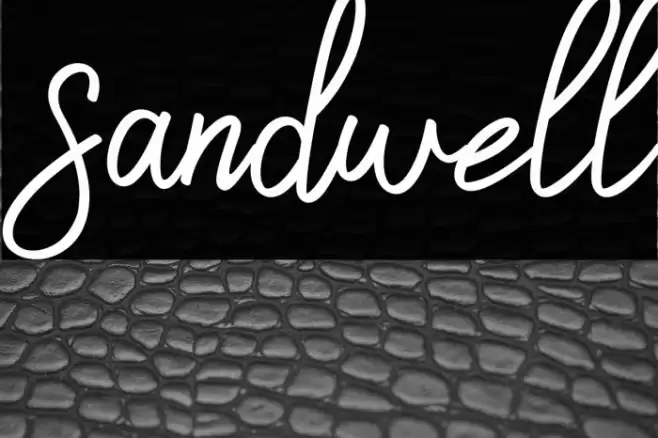 Sandwell Font examples